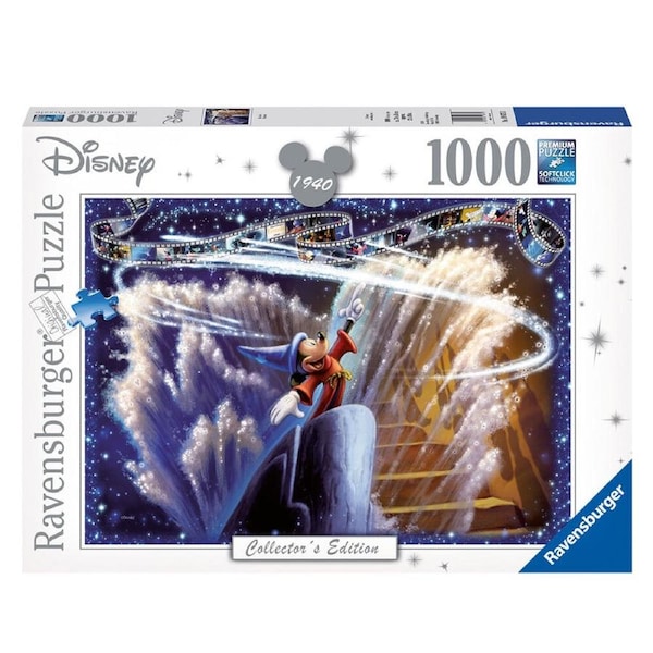 1000pc Ravensburger Disney Moments 1940 Fantasia Jigsaw Puzzle Game 70x50cm 14y+