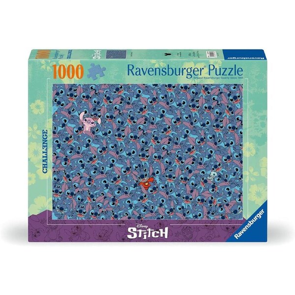 1000pc Ravensburger Disney Stitch Challenge Jigsaw Puzzle Kids Game 70x50cm 14y+