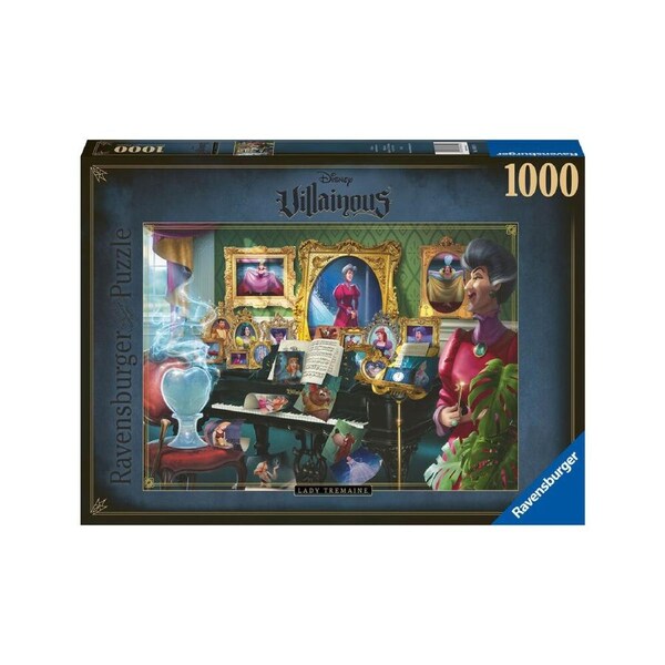 1000pc Ravensburger Villainous Lady Tremaine Jigsaw Puzzle Game 70x50cm 14y+