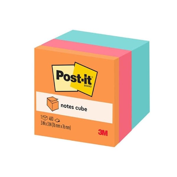 Post It Cube 2059 Aq 76X76 Box Of 4