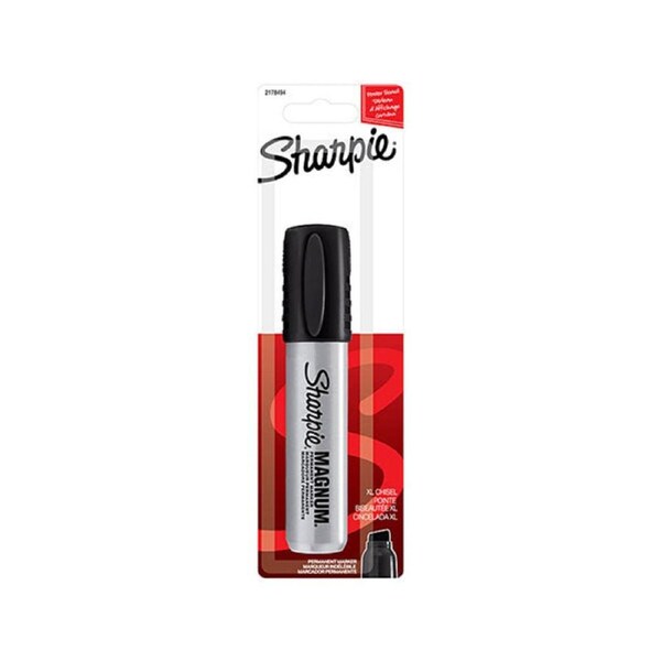 Sharpie Magnum Permanent Marker 44 Black Box of 6