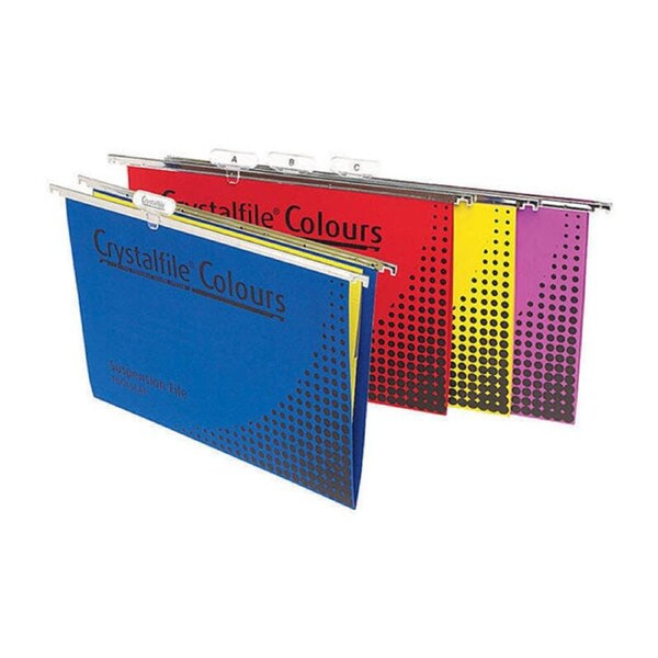 Crystalfile Complete Suspension Files F C Assorted Pack Of 25