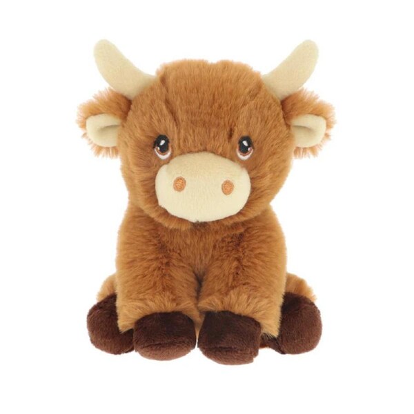 Korimco Keeleco Highland Cow Mini 12cm Plush