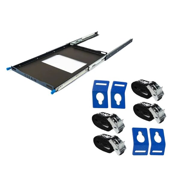 Kings Medium Fridge Slide + Fridge Tie-Down Kit 4-Pack