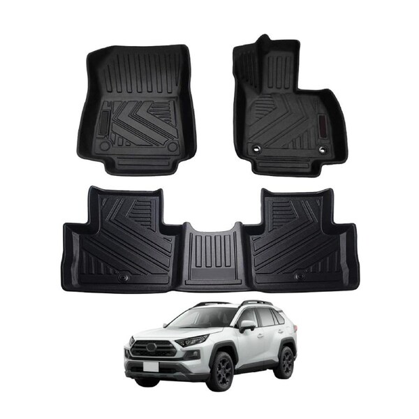 Floor Mats For Toyota Rav4 Petrol 2019-2024