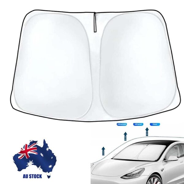 Windshield Sun Shade For Tesla Model 3 2017-2023