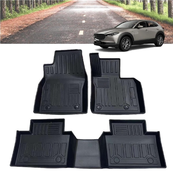 All-Weather Floor Mats for Mazda CX-30 CX30 2019-2025