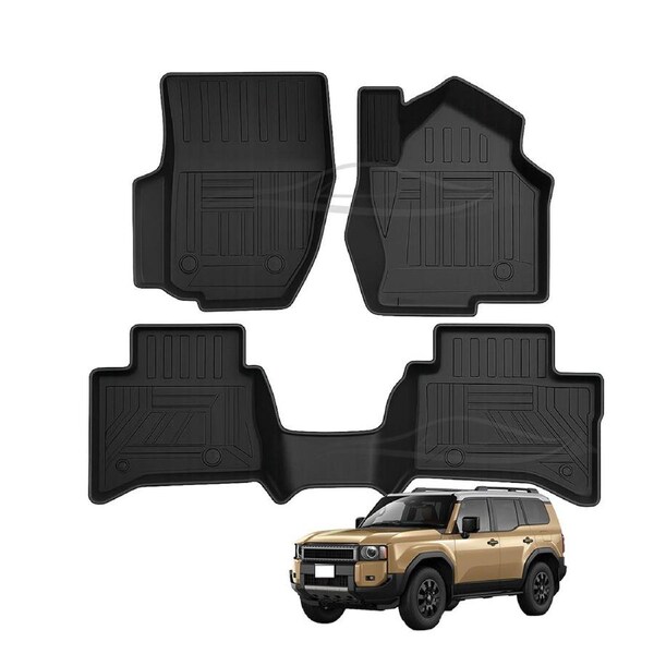 Floor Mats For New Toyota Land Cruiser Prado 250 Series AUTO 5-Seater 2025