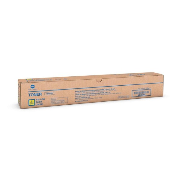 Genuine Konica Minolta TN328Y Yellow Toner Cartridge AAV8390 Bizhub C250i/C300i/C360i