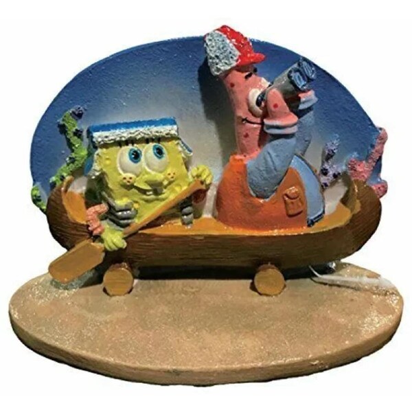 Spongebob Squarepants & Patrick on Canoe Ornament