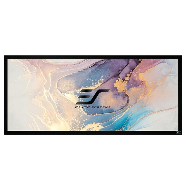 Elite Screens R138WH1W-A8K 138" 2.35:1 Acoustically Transparent Screen