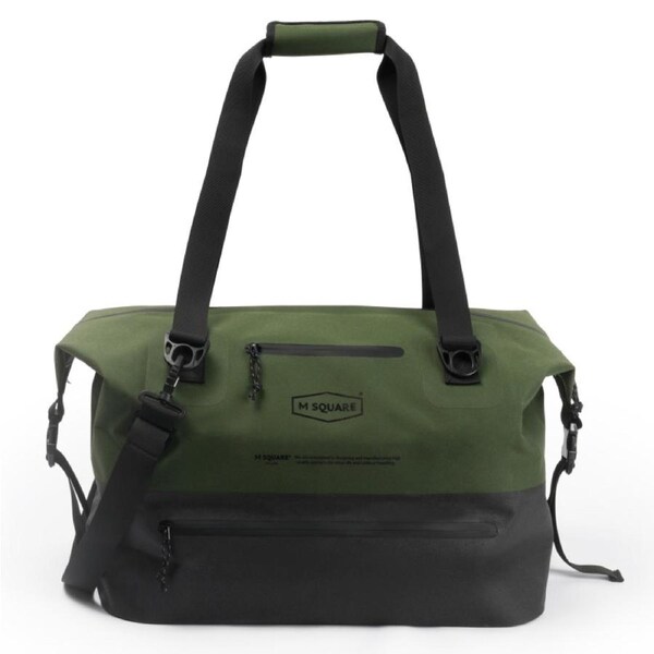 M SQUARE Waterproof Double-Layer Saddle Bag ?C Durable Outdoor Storage Pouch