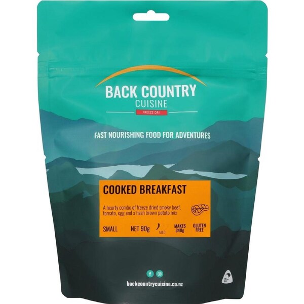 Back Country Cuisine Freeze Dried Long Life Camping Meal Food #Cooked Breakfast #Small