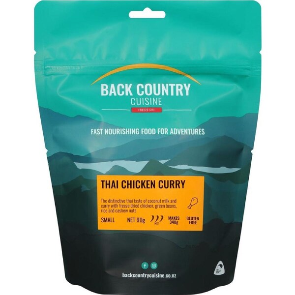 Back Country Cuisine Freeze Dried Long Life Camping Meal Food #Thai Chicken Curry #Small
