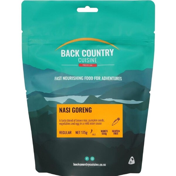 Back Country Cuisine Freeze Dried Long Life Camping Meal Food #Nasi Goreng #Regular