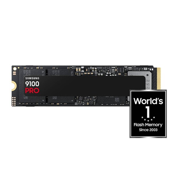 Samsung 1TB 9100 Pro MZ-VAP1T0BW PCIe 5.0 NVMe M.2 Gen 5 SSD