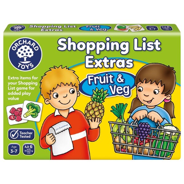 Orchard Toys - Shopping List Booster Pack Fruit and Veg Game