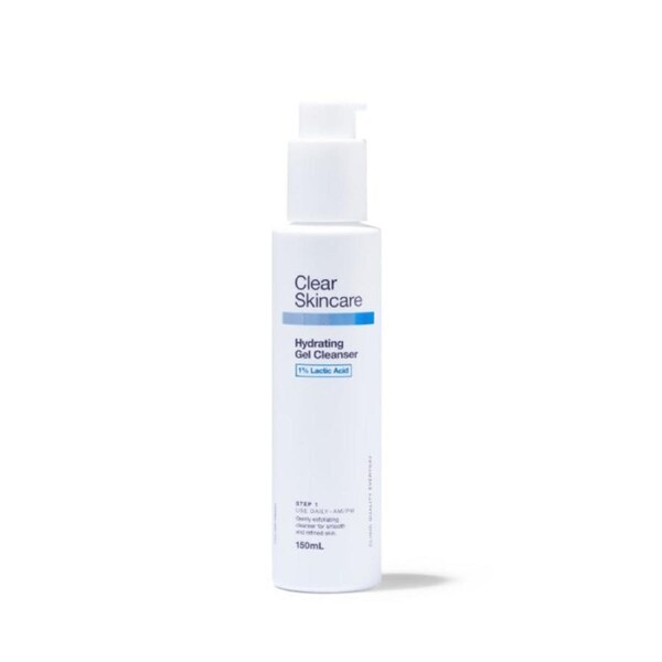 Clear Skincare Hydrating Gel Cleanser With 1% Lactic Acid 150ml