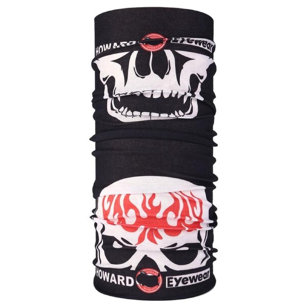 Flame Skull Riding Face Tubes Neck Scarves