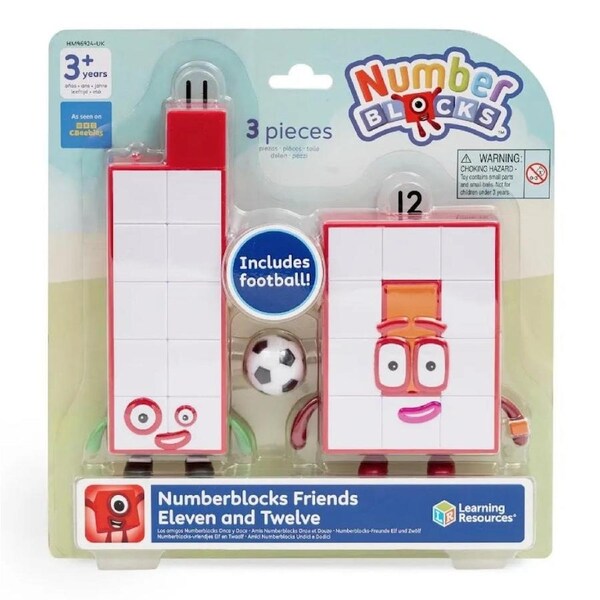 Numberblocks Friends Eleven and Twelve Figure Set