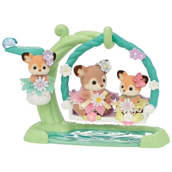 Sylvanian Families Floral Swing Set