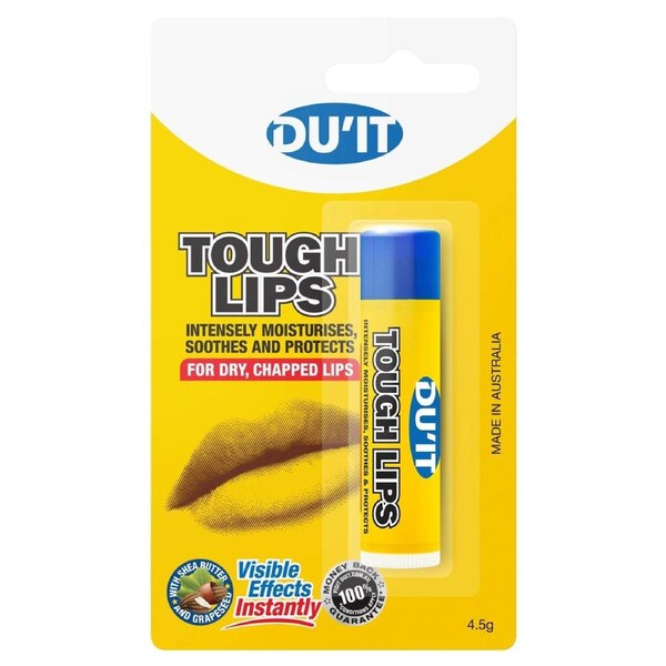 DU'IT Tough Lips Intensive Lip Balm For Dry Lips 4.5g