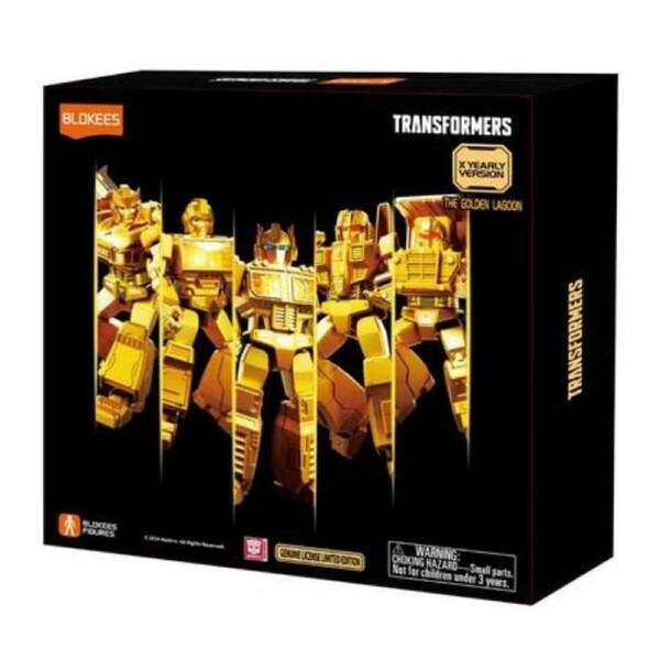 Blokees Transformers XV01 The Golden Lagoon 01 Limited Model Kit