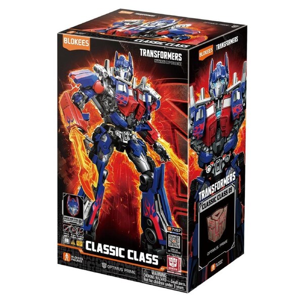 Blokees Transformers Classic Class 09 Movie 1 Optimus Prime Model Kit