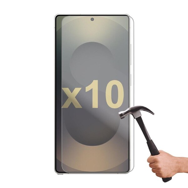 10 Pack Tempered Glass Screen Protector Guard for Samsung Galaxy S25 ULTRA Bulk