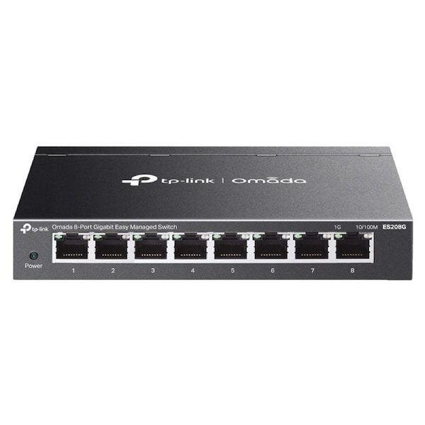 TP-Link Omada 8-Port Gigabit Easy Managed Switch (ES208G)