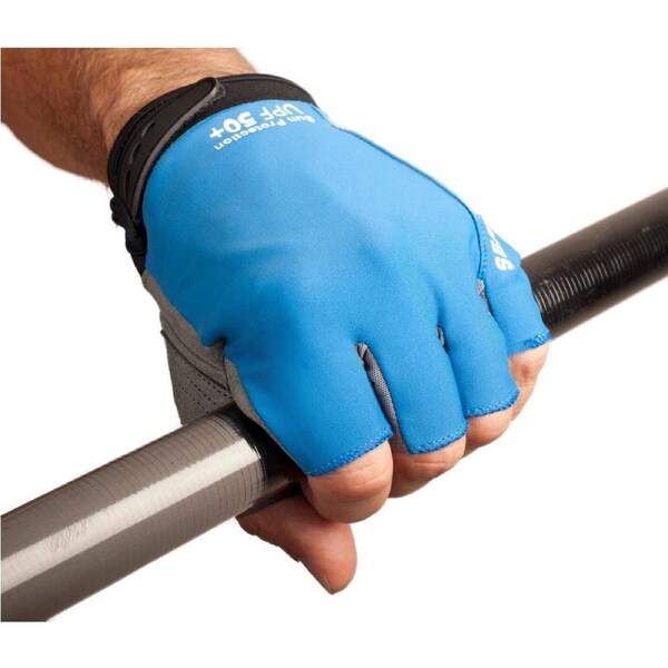 Sea To Summit Eclipse SPF50 Lycra Paddling Gloves Blue #XL