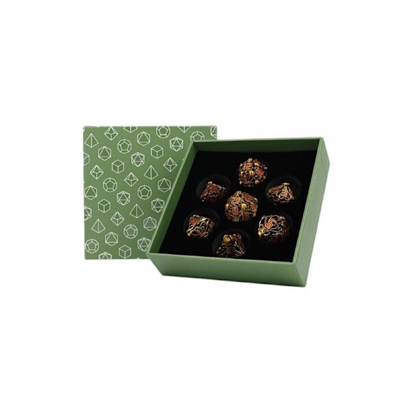 LPG Dice Tentacular Dice Set Ancient Bronze