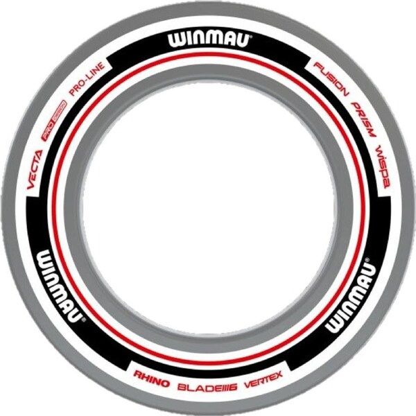 Winmau Advance White and Red Dart Board Surround