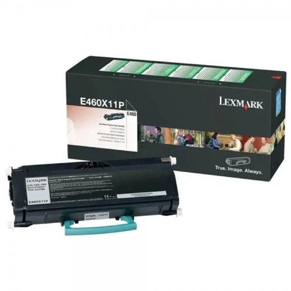 Genuine Lexmark E460X11P Black Toner Cartridge -