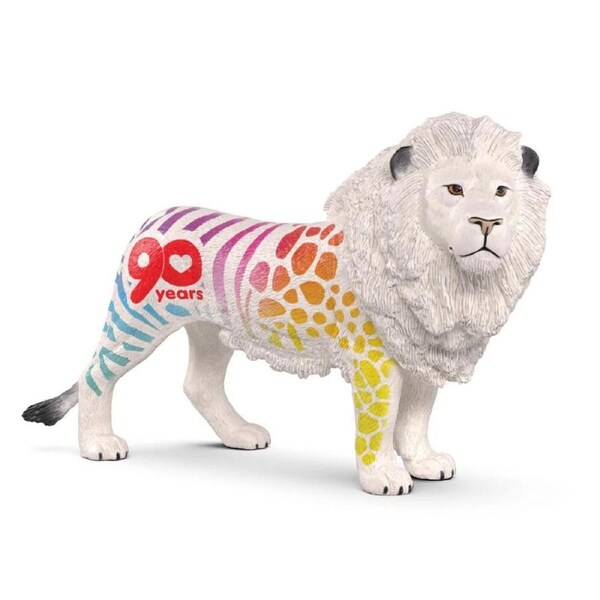 Schleich Lion 90 Years Limited Edition Kids Action Figure 10cm Animal Toy 3y+