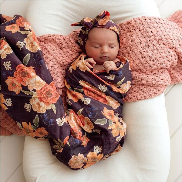 Snuggle Hunny Sienna Organic Muslin Wrap