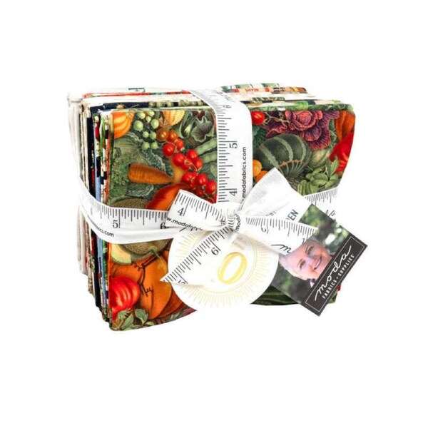 Moda Farm and Garden Fat Quarter 17pcs AB Bundle Fabric by Cathe Holden Quilting Sewing