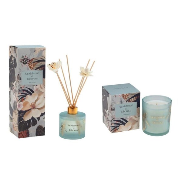 Bramble Bay - Reed Diffuser & Candle Scent with Love - Sandalwood & Tuberose