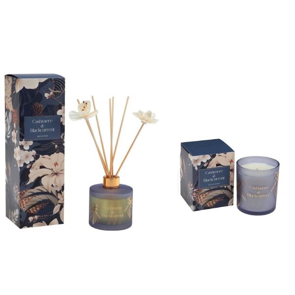 Bramble Bay - Reed Diffuser & Candle Scent with Love - Cashmere & Blackcurrant