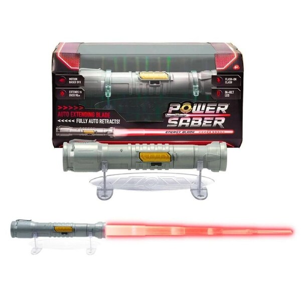 Goliath Power Saber Energy Blade Light-Up Sword RPG Toy 90cm Kids Red 6y+