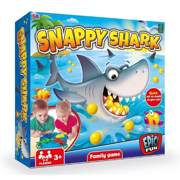 HTI Snappy Shark Bite Game Early Learning Toy Fun Play Kids/Toddler 3y+
