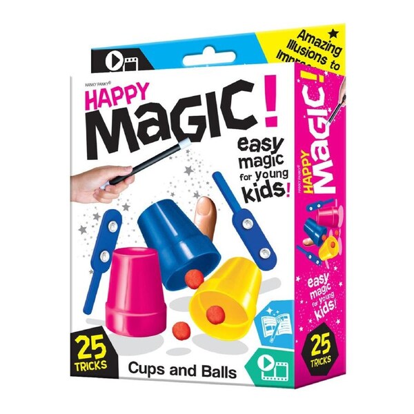 Happy Magic Set 25 Tricks Kids/Children Educational Fun Toy Assorted 5y+