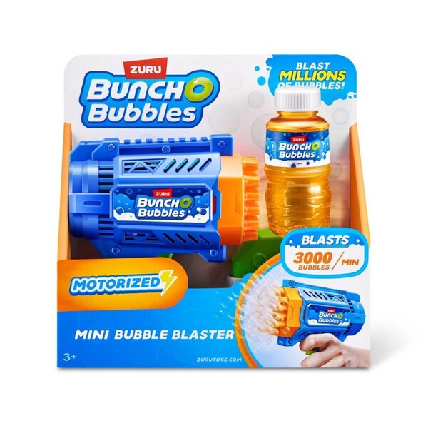 Zuru Bunch O Bubbles Motorized Mini Bubble Blaster Kids/Children Blue 3y+