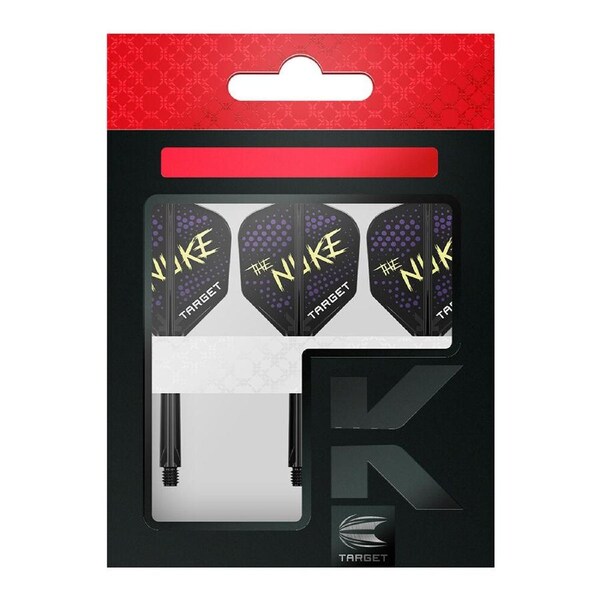 3pc Target Luke The Nuke Littler K-Flex Dart Flight & Shaft No.2 Medium