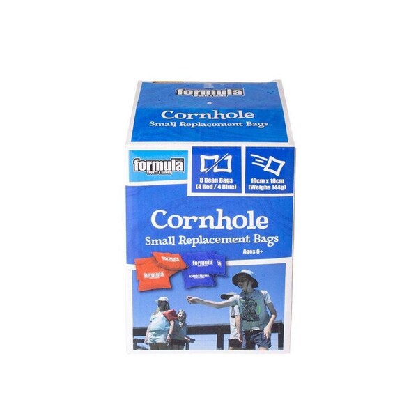 Formula Sports Cornhole Small Replacement Bean Bags 10x10cm Kids/Children 6y+