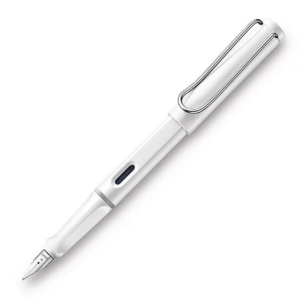 LAMY SAFARI Fountain Pen Fine Shiny White