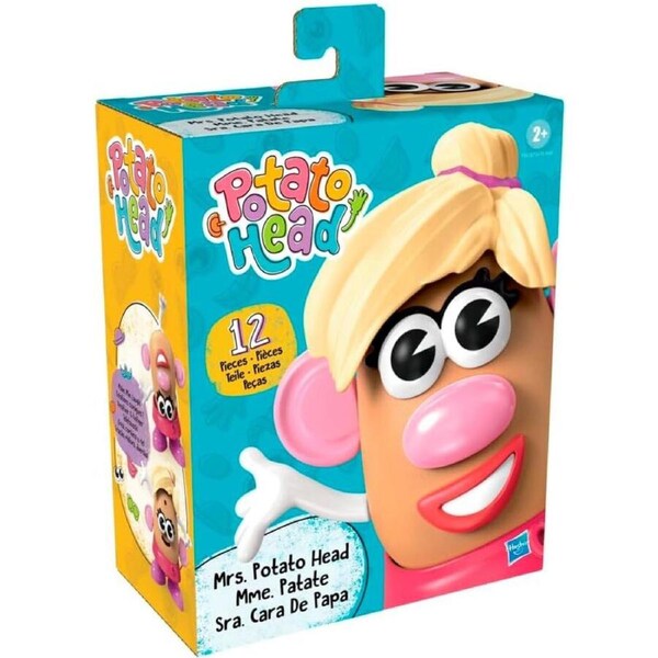 Potato Head Mrs. Potato Head Toy with 12 Pieces