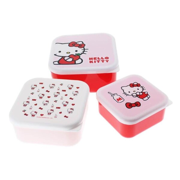 Hello Kitty and Friends Hello Kitty Pretty in Pink Storage Pots