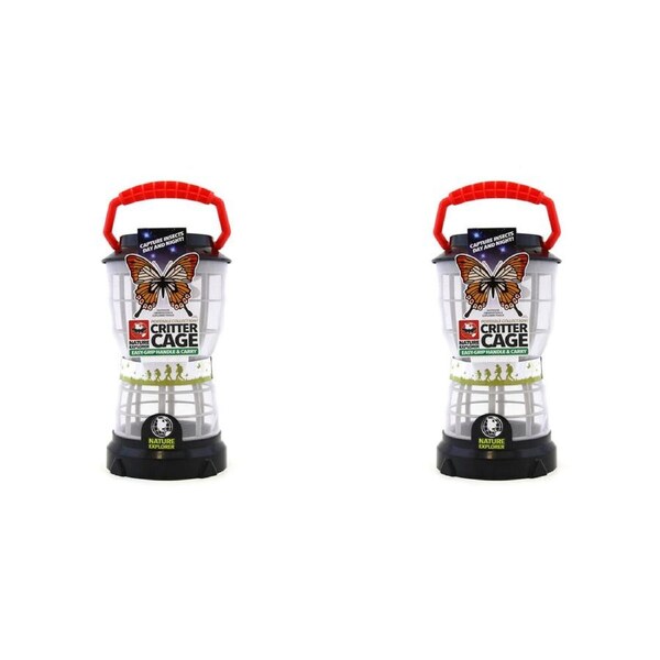 2PK Nature Explorer Critter Cage Bug Collector STEM Educational Toy Kids 3y+