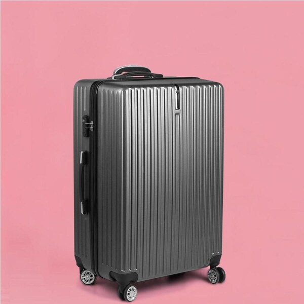 28" Hard-Shell Travel Case with TSA Lock - Dark Grey